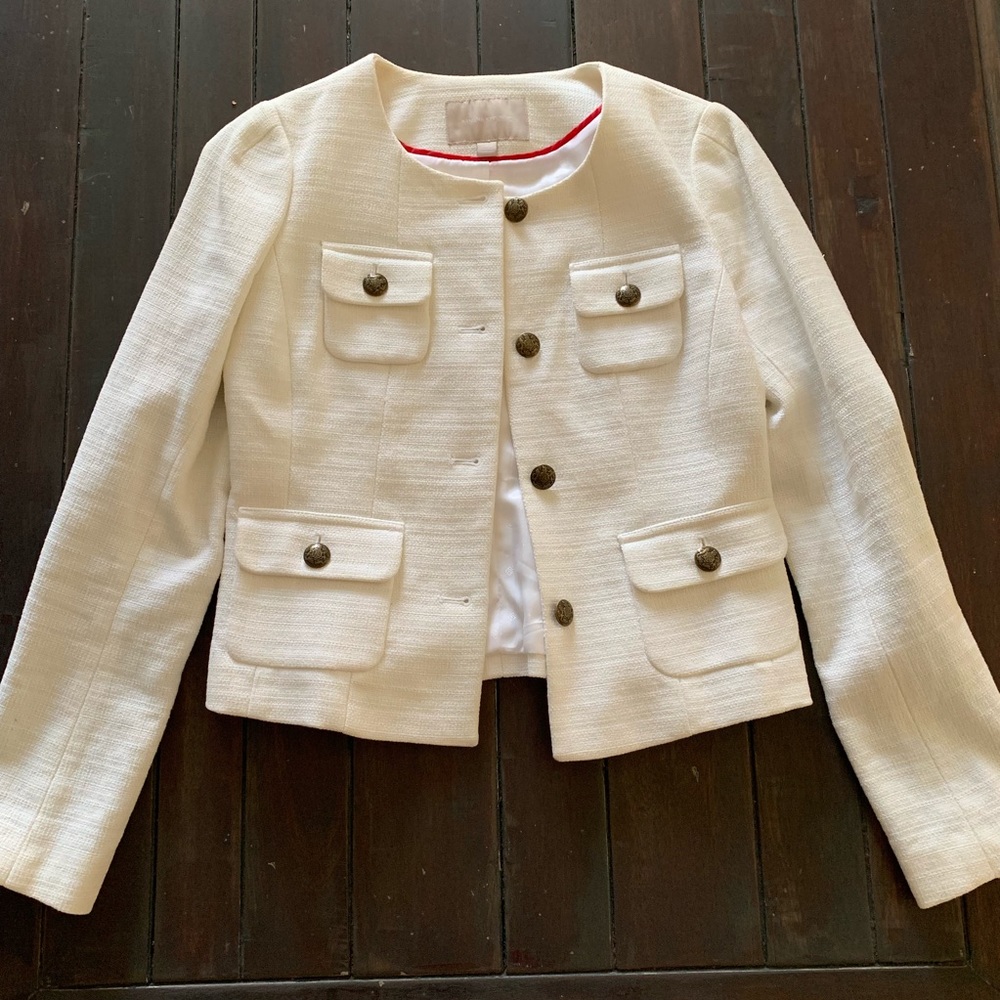 White Banana Republic Jacket